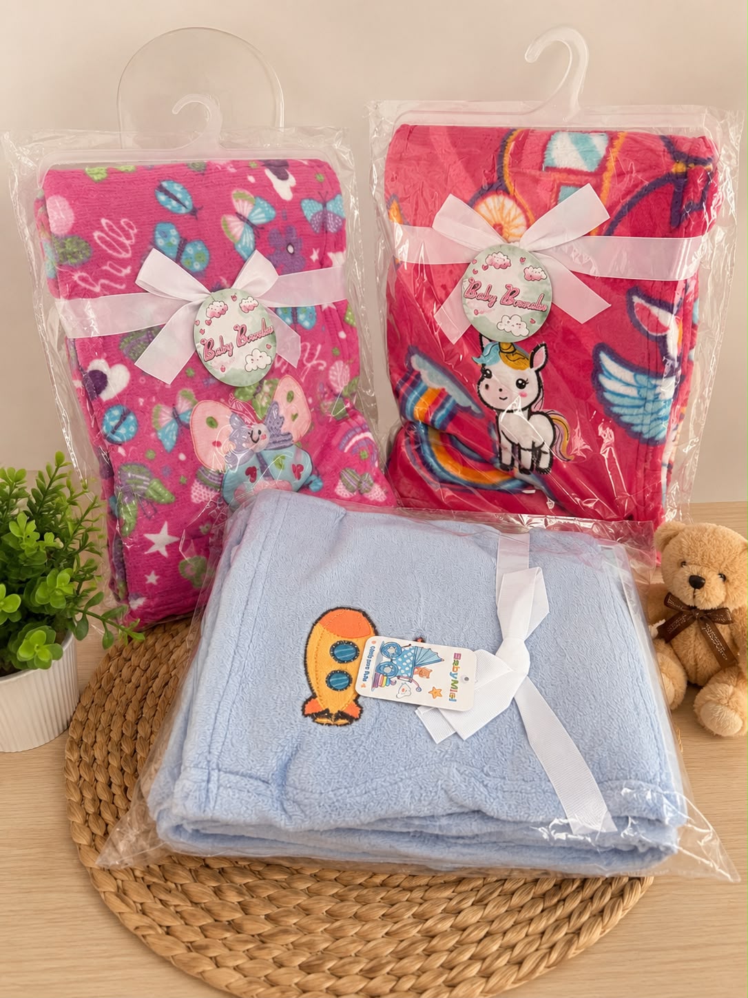 COBIJA PARA BEBE - COLCHA 75x100CM