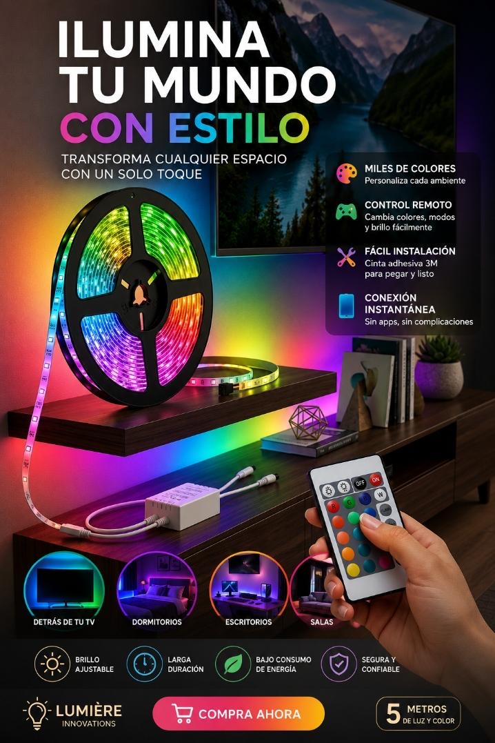 CINTA LED 5METROS 