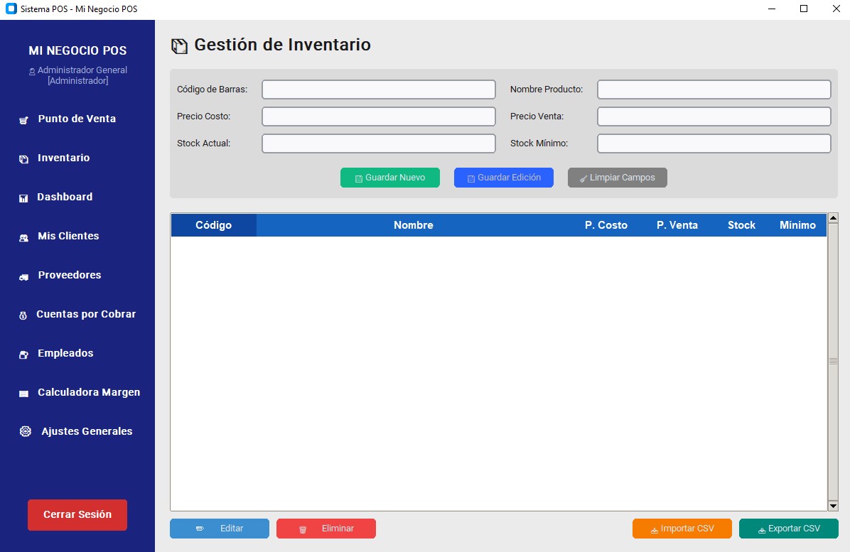 SmartPOS - Sistema de Punto de Venta e Inventario